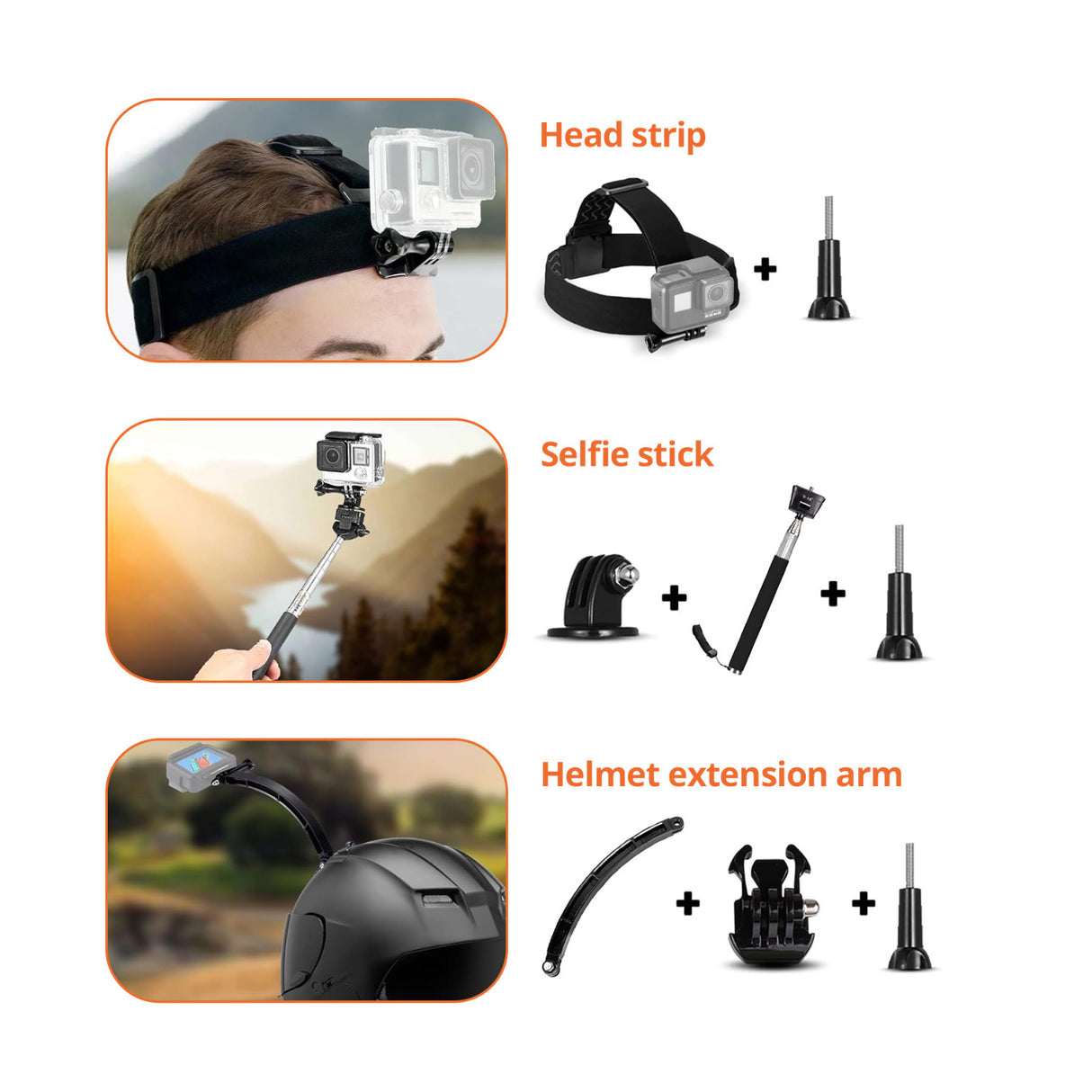 DJI Osmo Action 4 Camera Standard Combo Bundle (50-in-1 accessory kit)