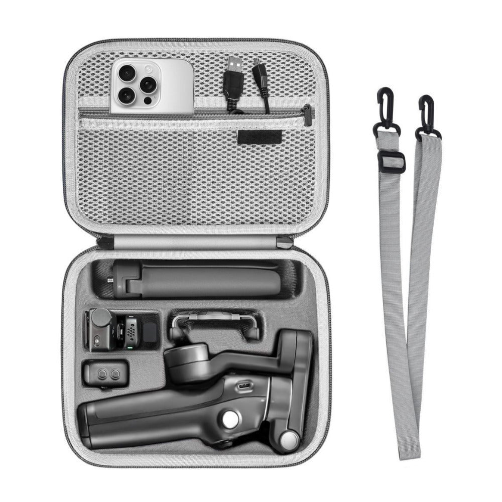 STARTRC Lightweight Custom Fit Carrying Bag for DJI Osmo 7 and 7P with Rugged Exterior (Gray)