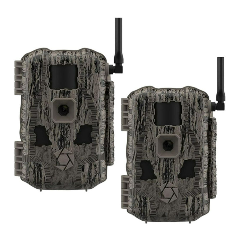 Stealth Cam Fusion MAX 2.0 36MP Cellular Wireless Trail Camera with Built-In GPS (Brown, 2-Pack)