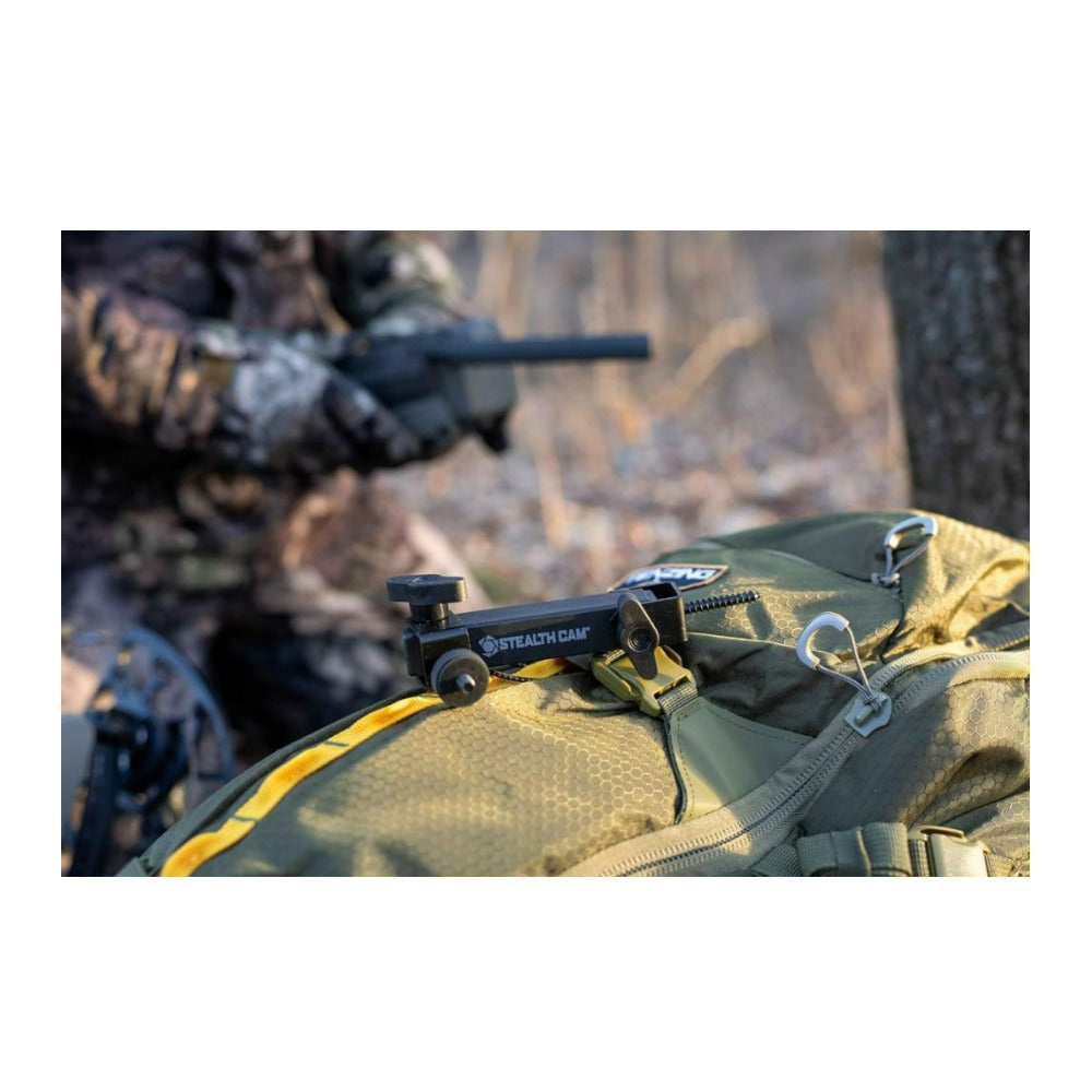 Stealth Cam Eco Mount with Horizontal and Vertical Pivot and Rugged Steel Tube Construction (Black)