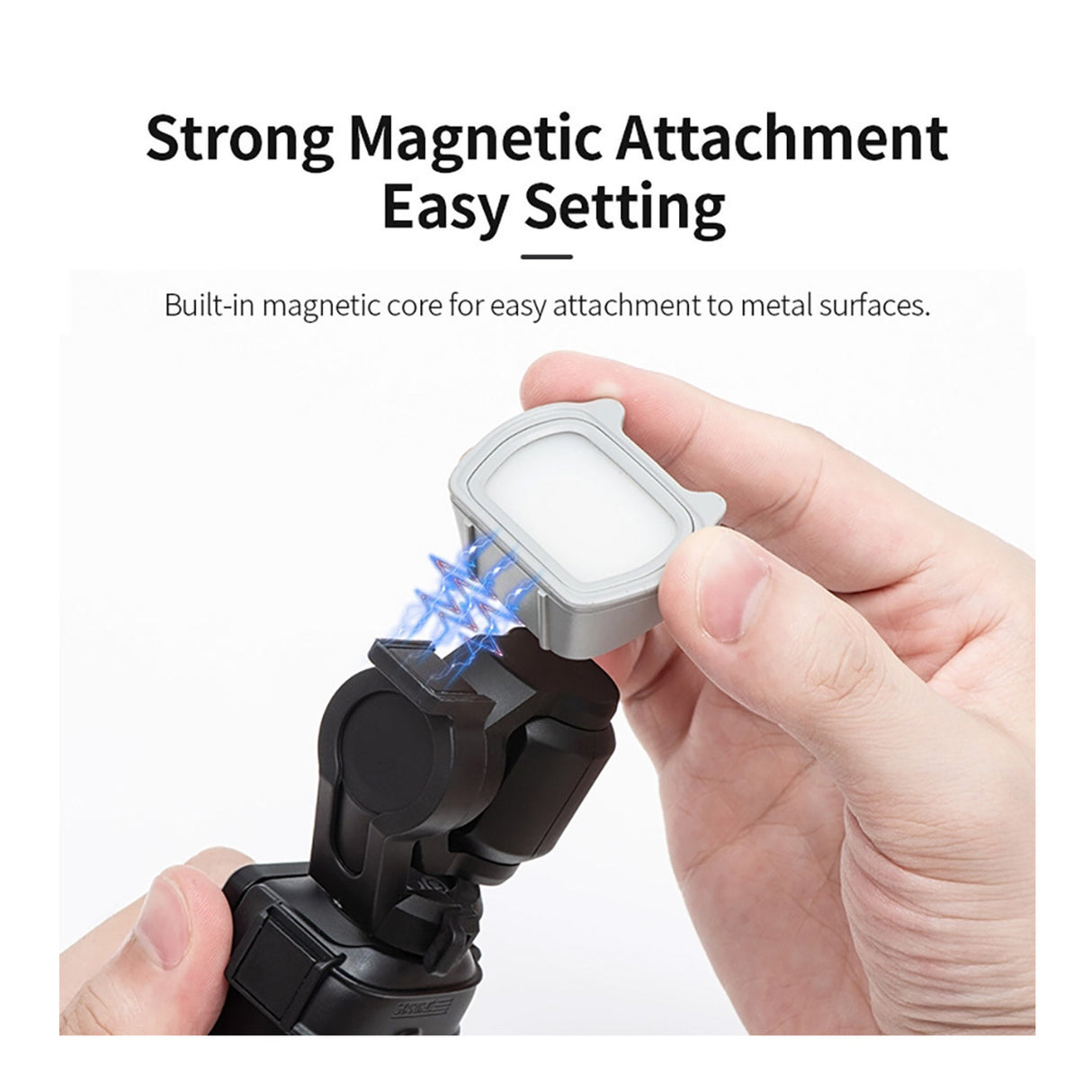 DJI Osmo Mobile 7 Gimbal with Multi-function Magnetic Fill-in light Bundle