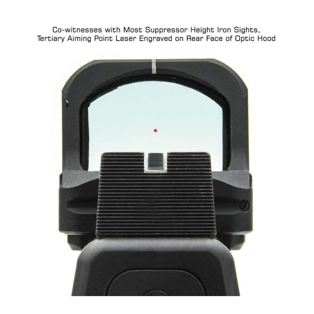 UTG OP3 Micro Red 4.0 MOA Single Dot Matte Black Sight with Adaptive Base