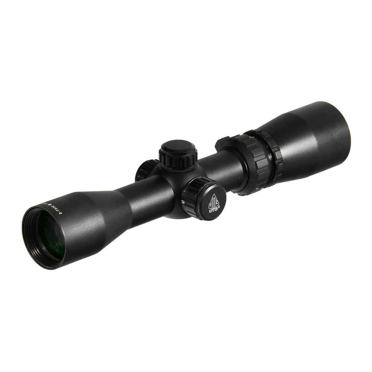 UTG 2 to 7X32 1-Inch Black Handgun Scope with Up to 25 Inch of Eye Relief