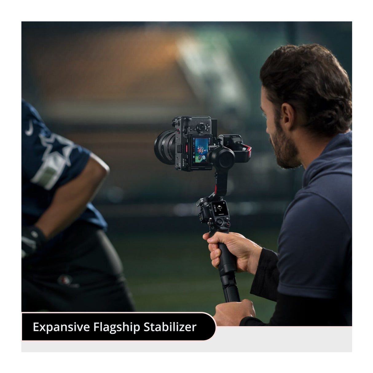 DJI RS 4 Gimbal Stabilizer with Joystick Mode Switch and DJI Care Refresh 2-Year Plan Bundle