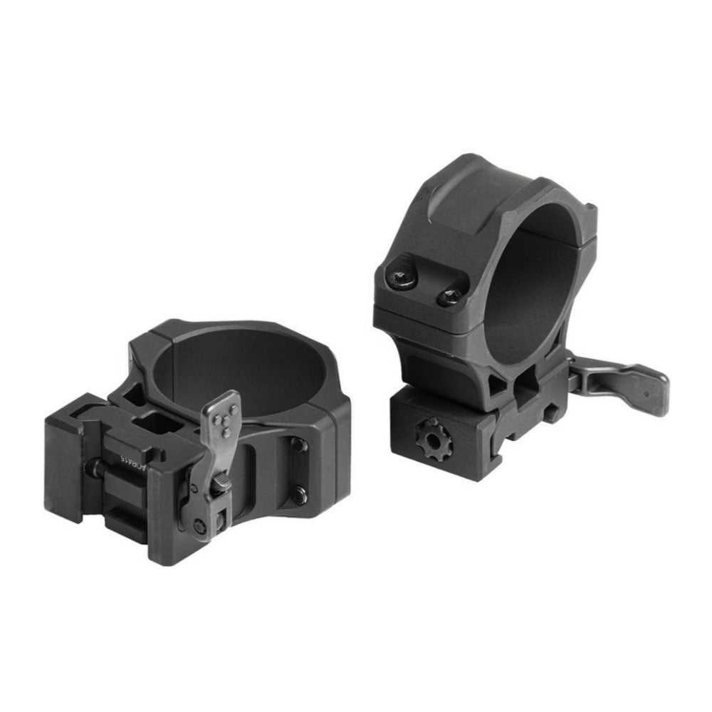 UTG ACCU-SYNC 34mm Picatinny Scope Rings with Locking Quick Release Lever (Black, Medium Profile)