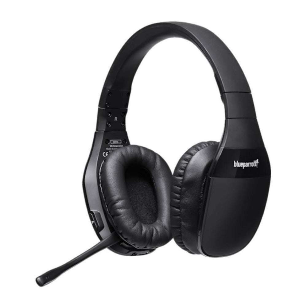 BlueParrott S450-XT Bluetooth Stereo Headset with Noise-Cancelling Microphone (Black, Refurbished)