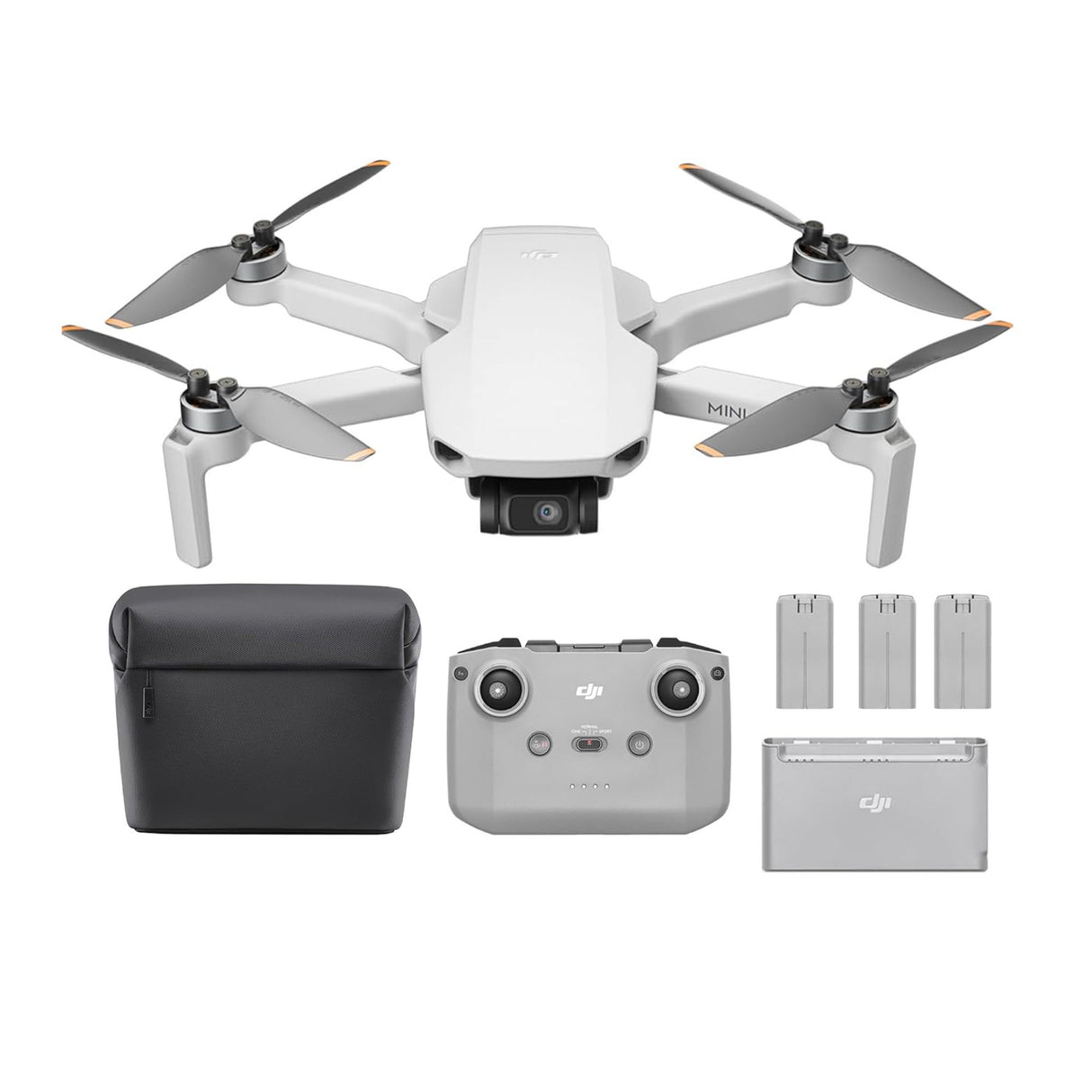 DJI Mini 4K Fly More Combo Drone with 4K UHD Camera and 2-Year Care Refresh Bundle