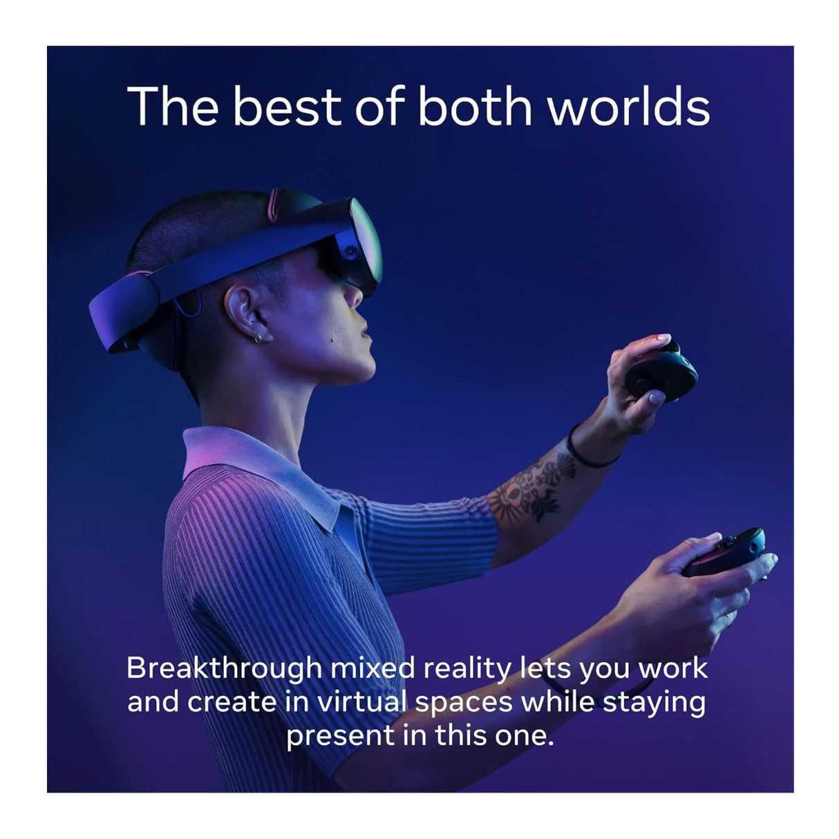 Meta Quest Pro Mixed Reality Headset System
