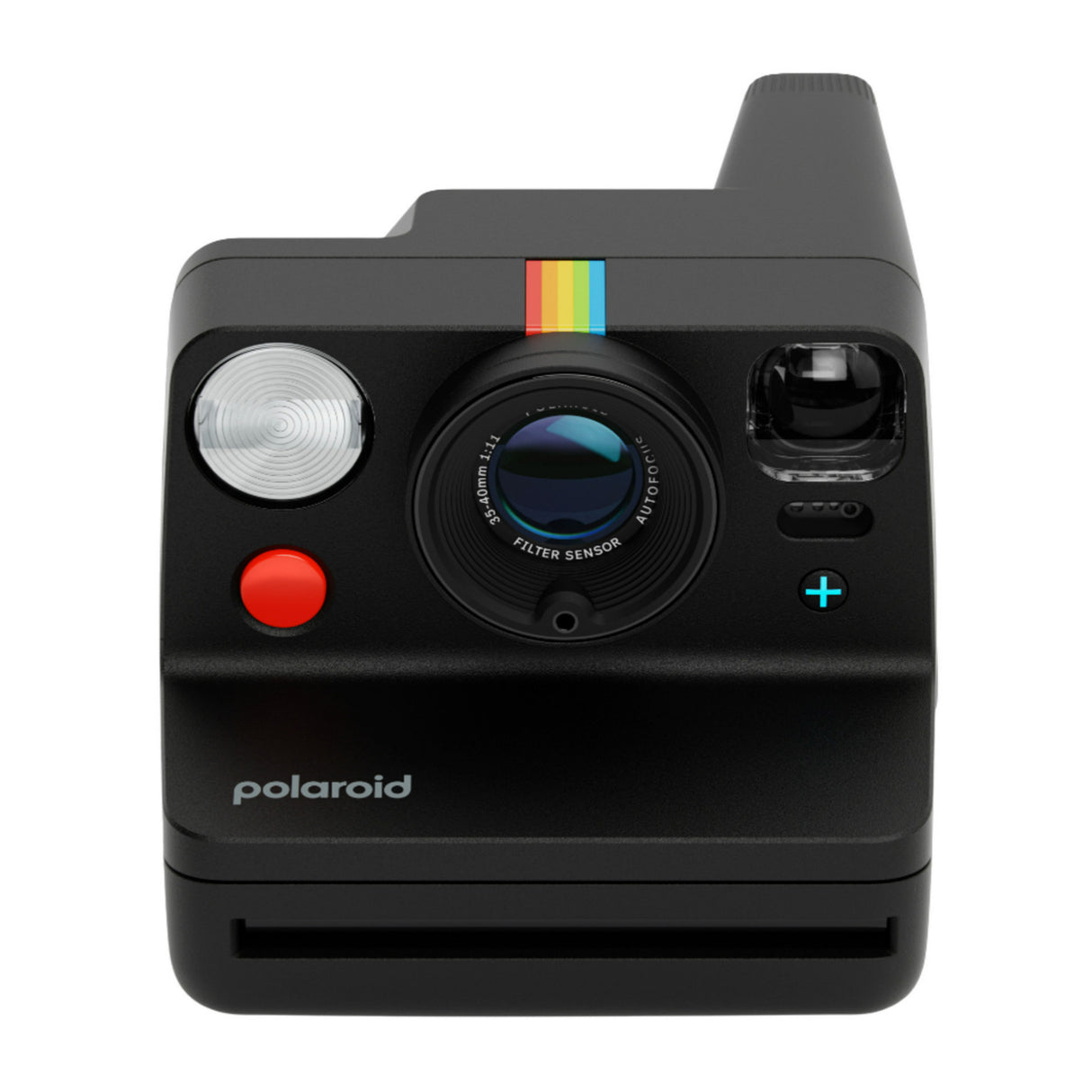 Polaroid Now Plus Generation 3 Instant Camera with Color Film Bundle (Black, 8 Photos)