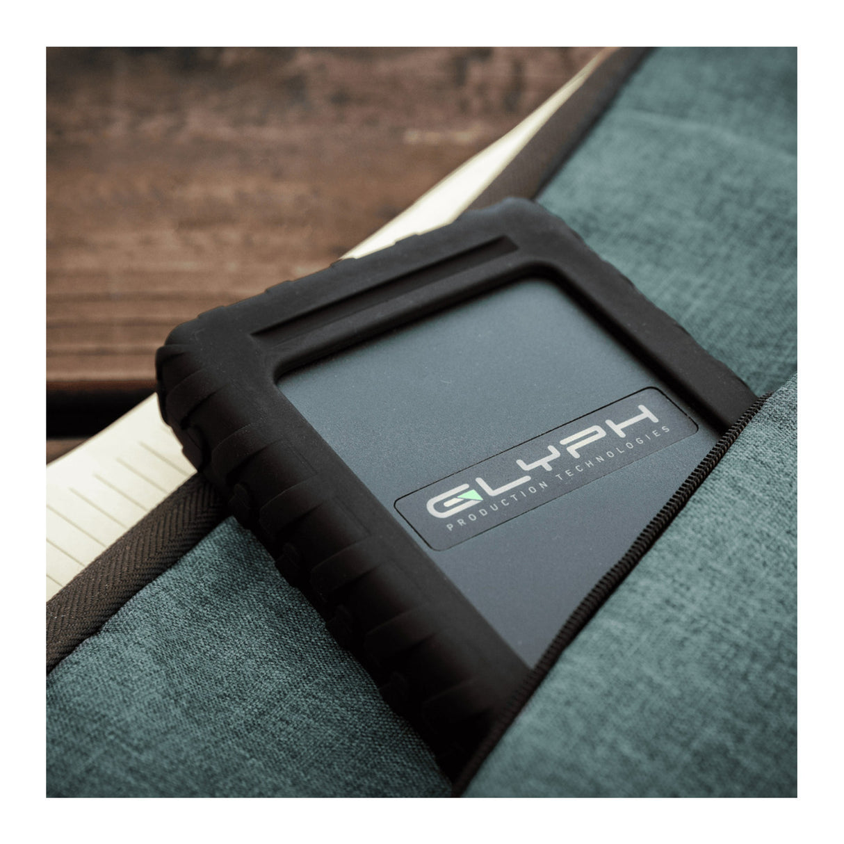 Glyph Blackbox Plus Rugged Portable 5400RPM Bus-Powered Time Machine Ready Hard Drive (1TB, Black)