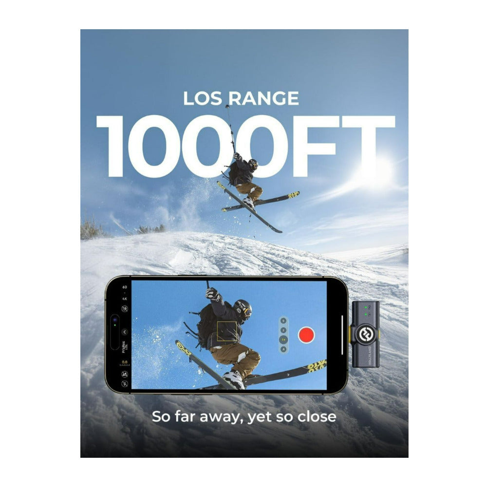 Hollyland Lark M2 Duo Wireless Lightning Lavalier Black Microphone