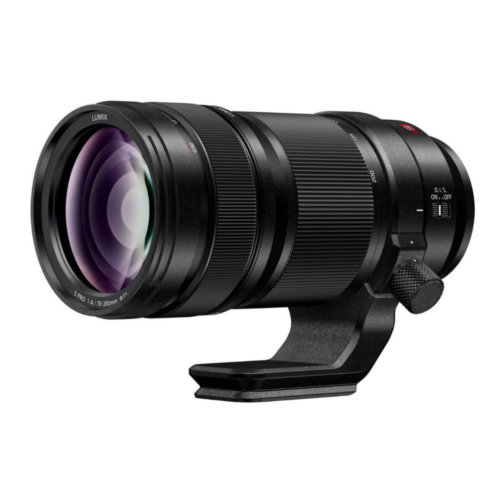 Panasonic LUMIX S Series PRO 70-200mm F4 L-Mount Full-Frame Telephoto Lens (Black, Refurbished)