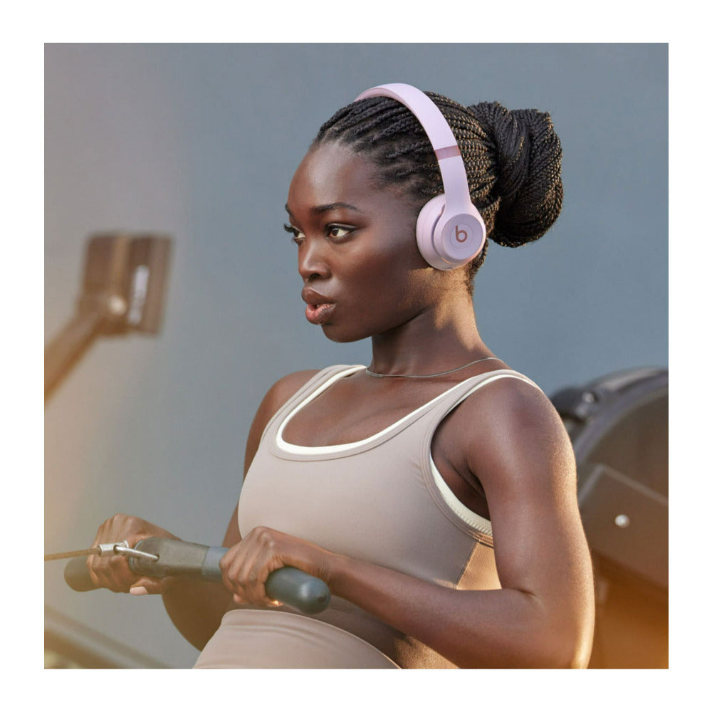 Beats Solo 4 Wireless Bluetooth On-Ear Headphones with Dynamic Head Tracking (Cloud Pink)