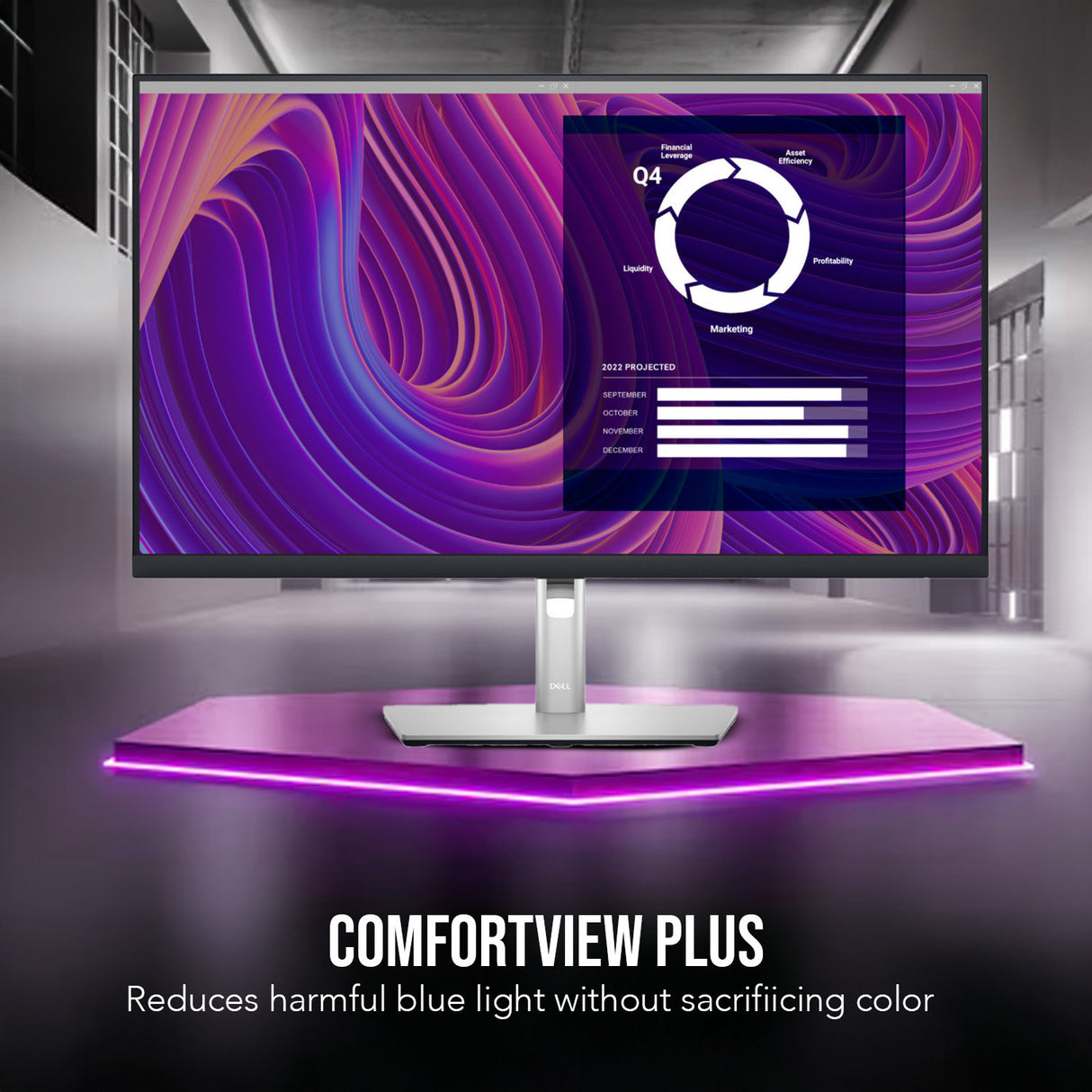 Dell P2723D 27-Inch QHD 1440p LED Backlit LCD Monitor (2-Pack) with Dual Pad Wireless Charger Bundle