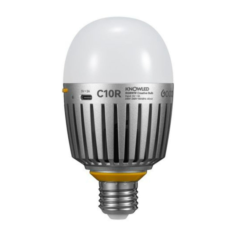 Godox C10R Knowled RGBWW Creative Bulb with Adjustable Color Temperature and 14 Lighting Effects