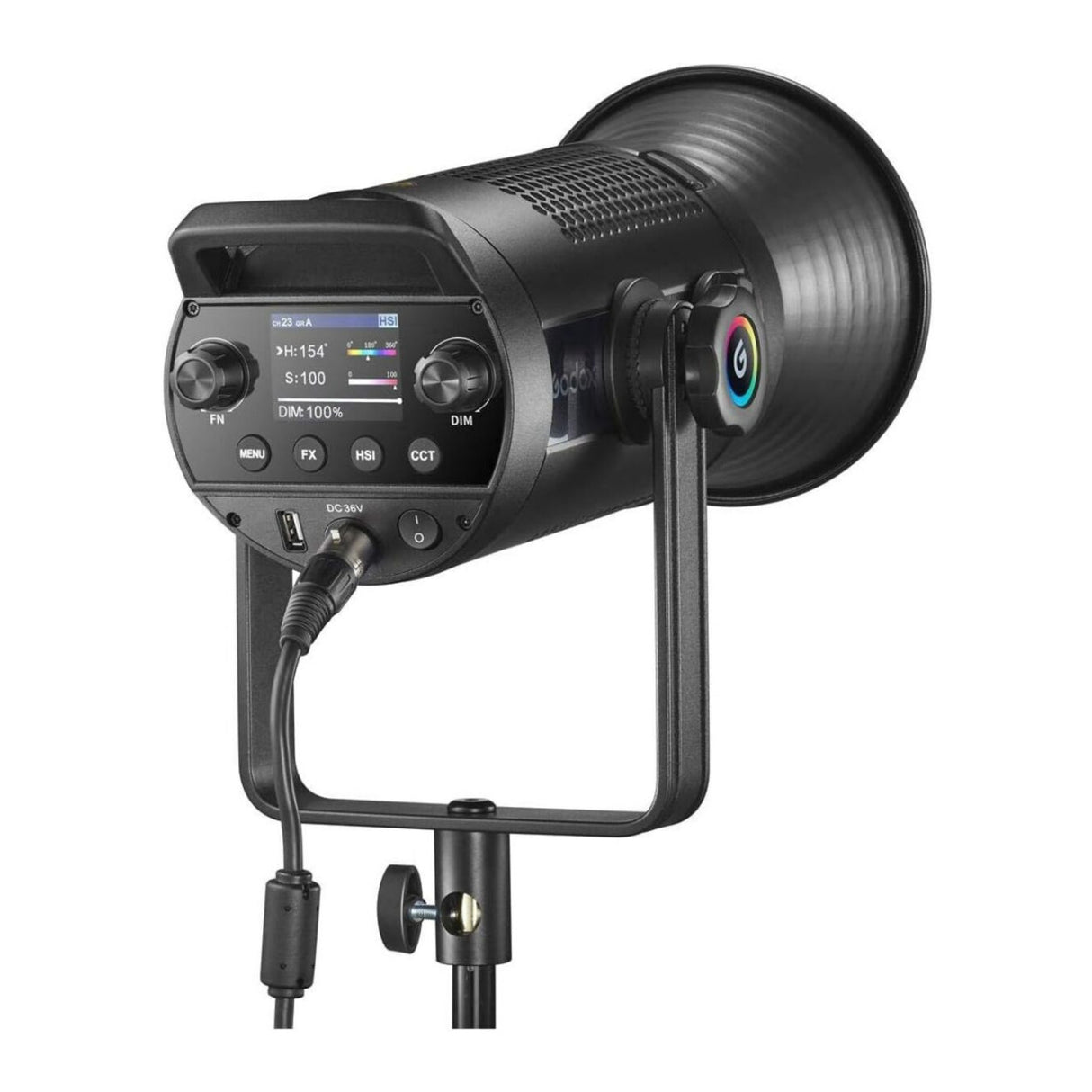 Godox SZ150R RGB Bi-Color Zoomable LED Light with Zoom Knob and Multiple FX Effects