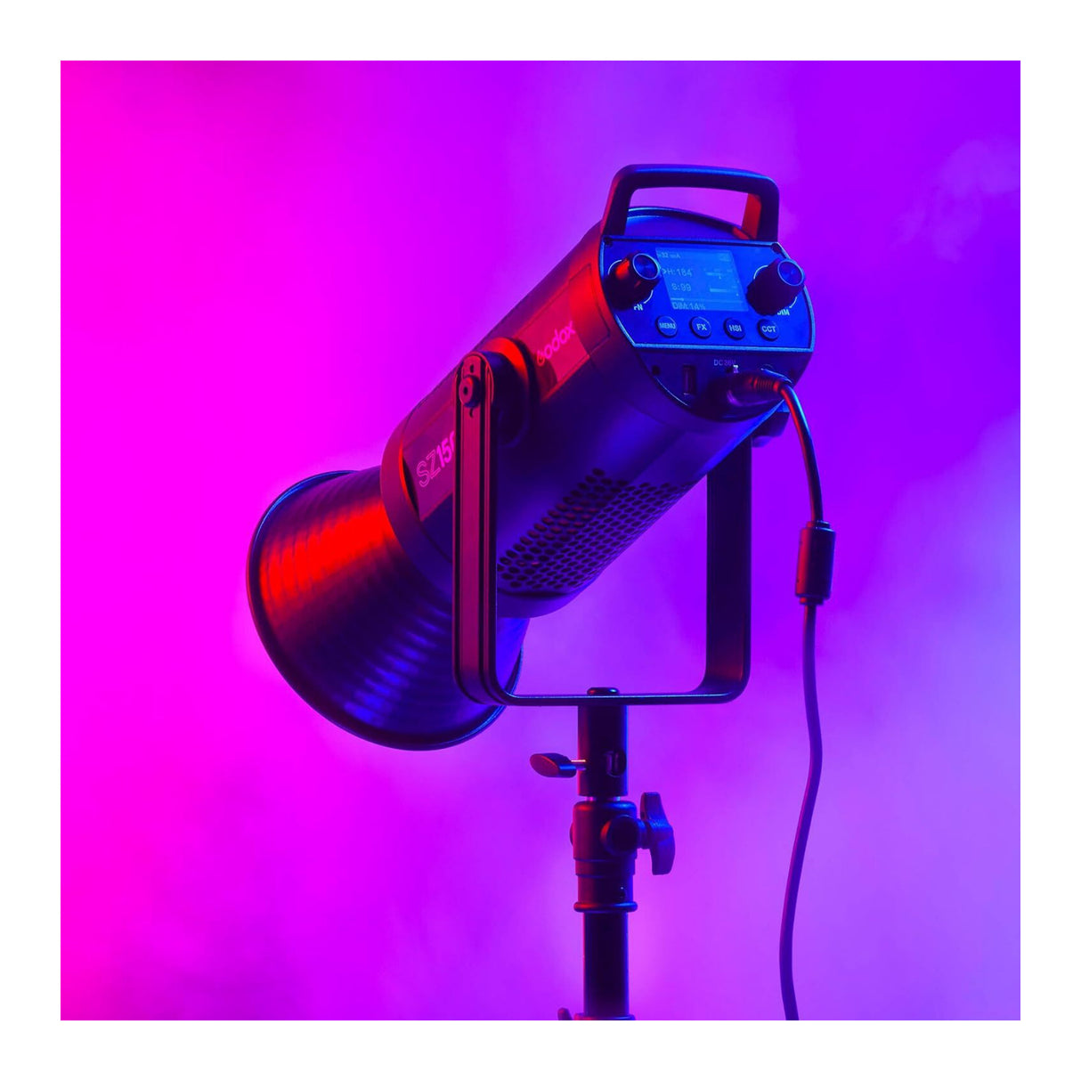 Godox SZ150R RGB Bi-Color Zoomable LED Light with Zoom Knob and Multiple FX Effects