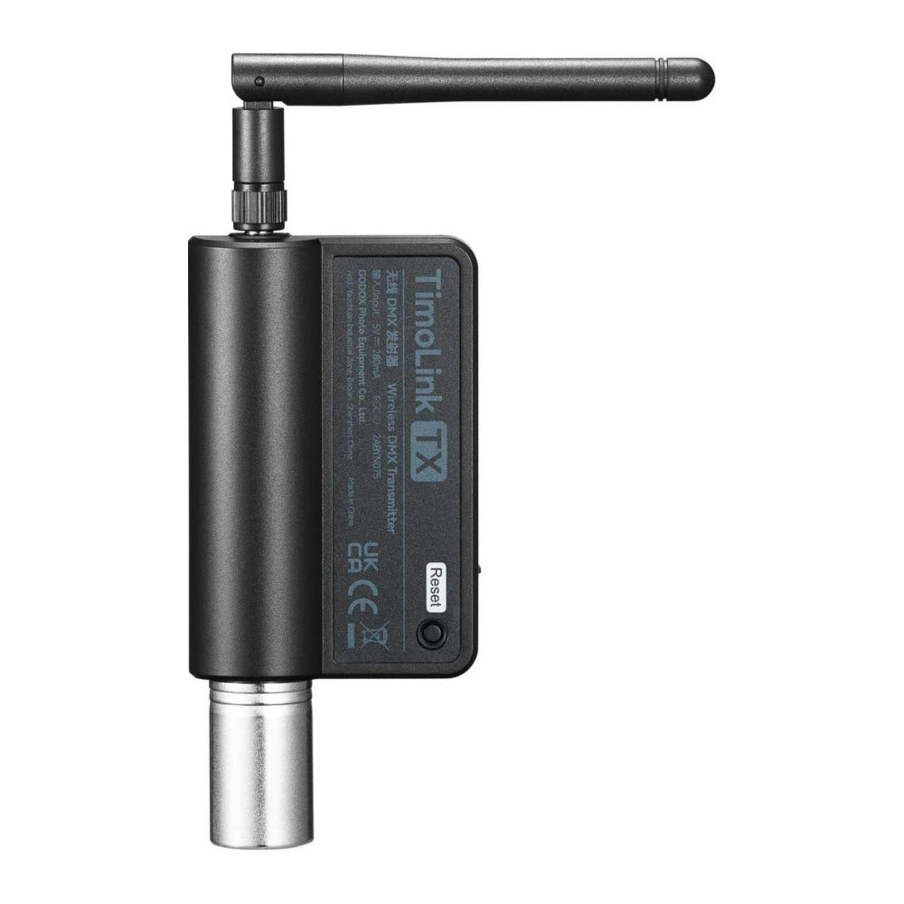Godox TimoLink TX Wireless DMX Transmitter with CRMX Transmission Range of Up to 984 Feet (Black)