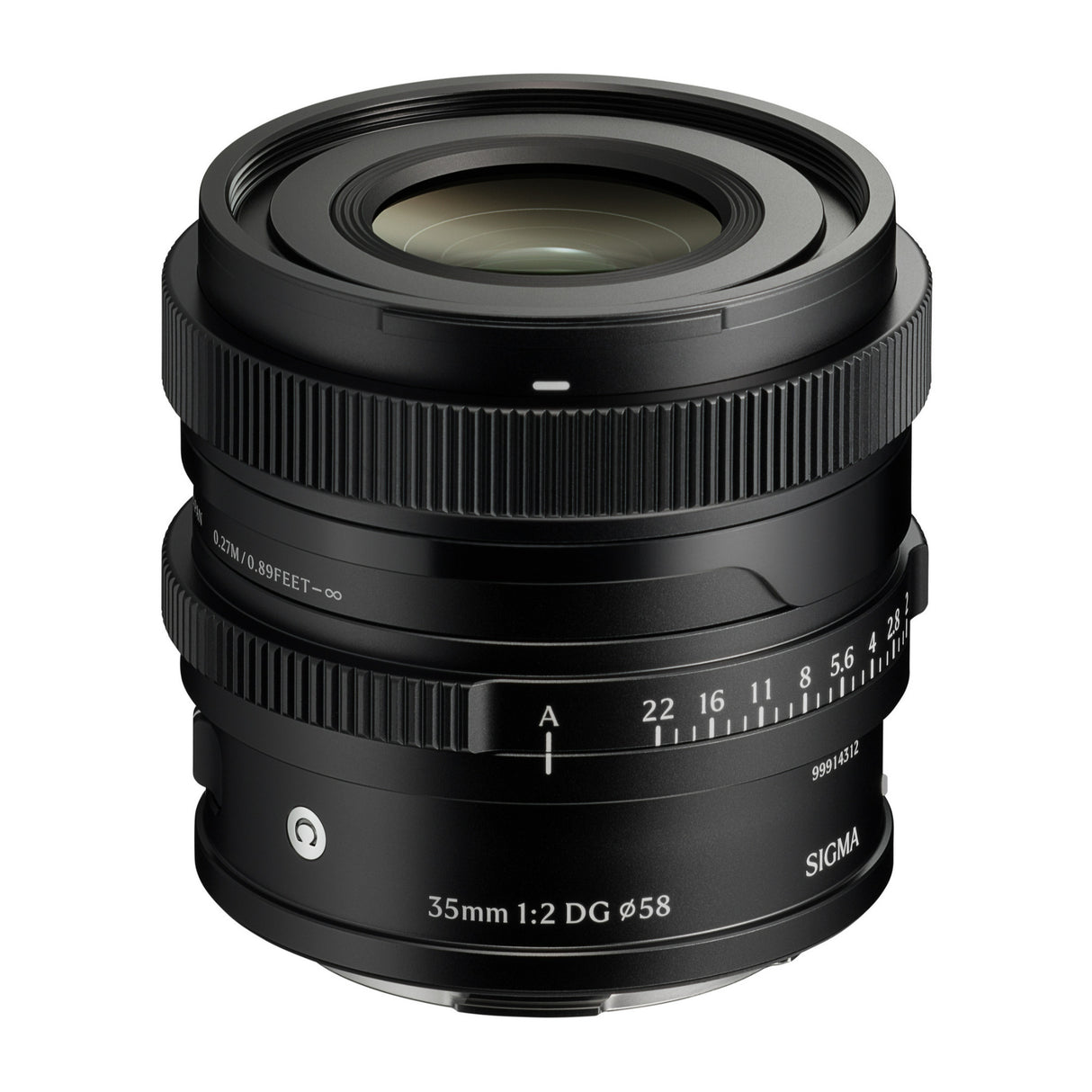 Sigma 35mm F2 DG Black Contemporary Lens for L Mount