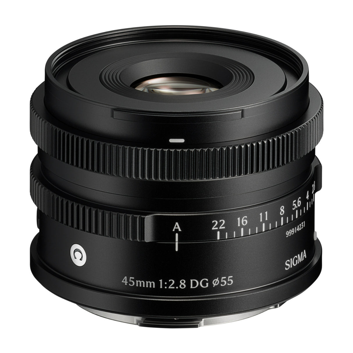 Sigma 45mm F2.8 DG Full-Frame Contemporary Lens with Metal Bayonet Hood (Black, L Mount)