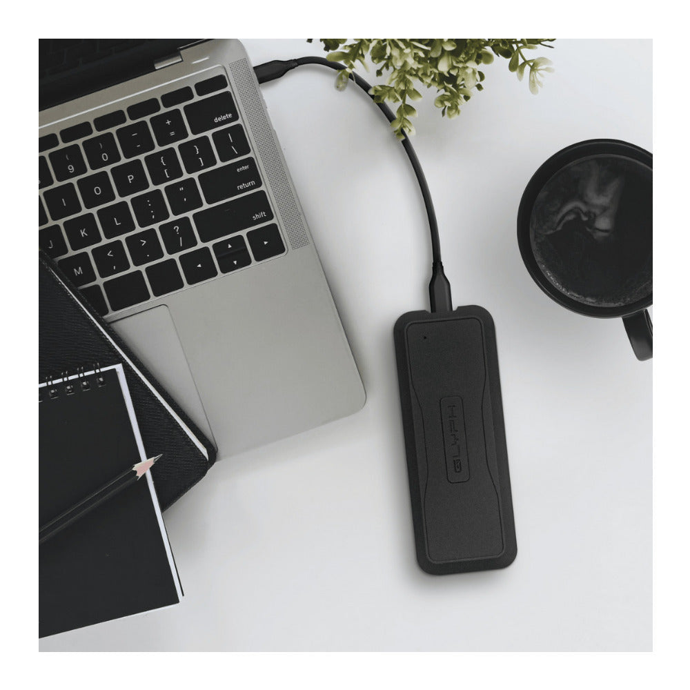 Glyph Atom EV Portable NVMe USB 3.2 Gen 2 1000MBPS External SSD with Thunderbolt 3 Compatible (1TB)