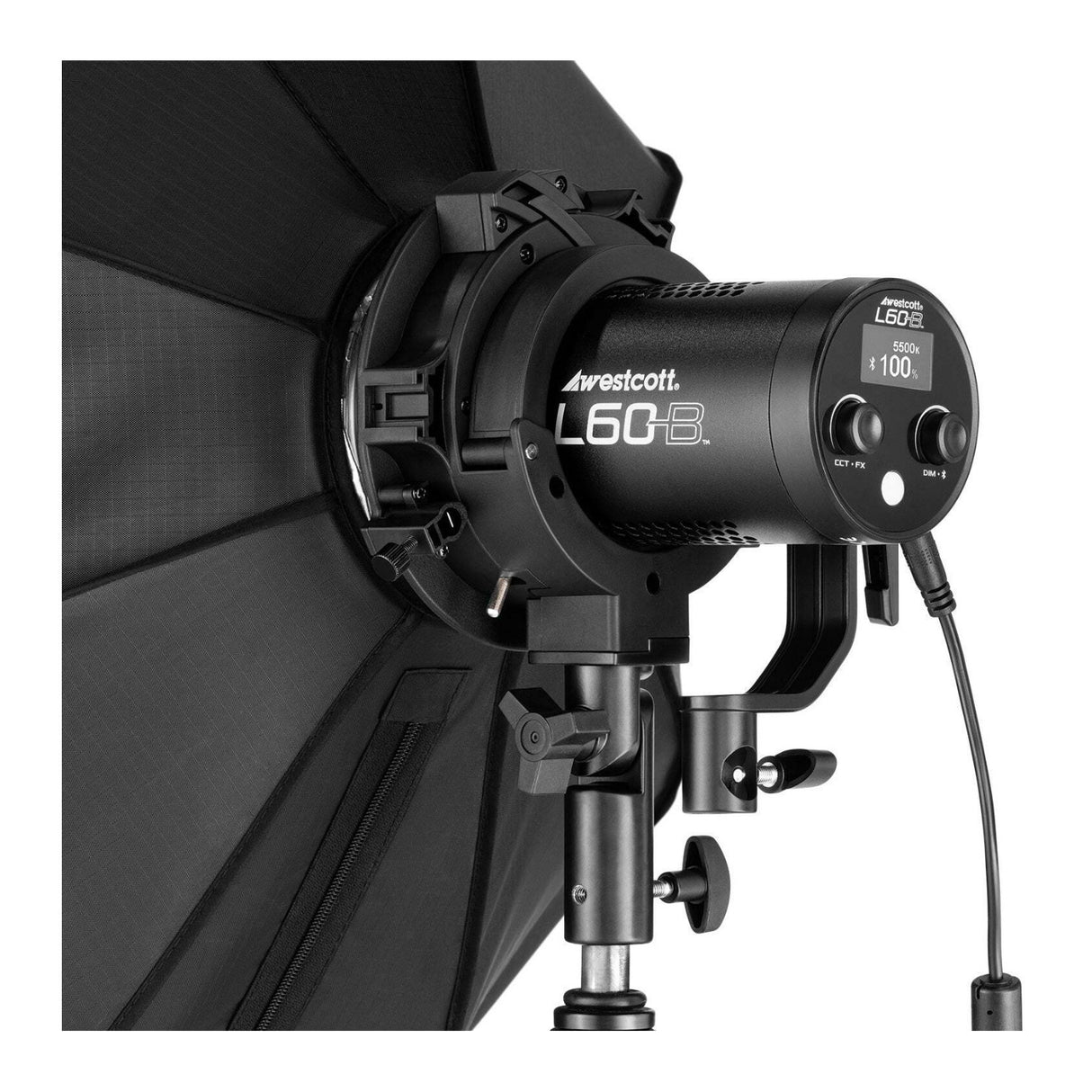 Westcott Quick-Mount S-Bracket 2 with Bowens Mount Compatibility and Uni-Body Design (Black)