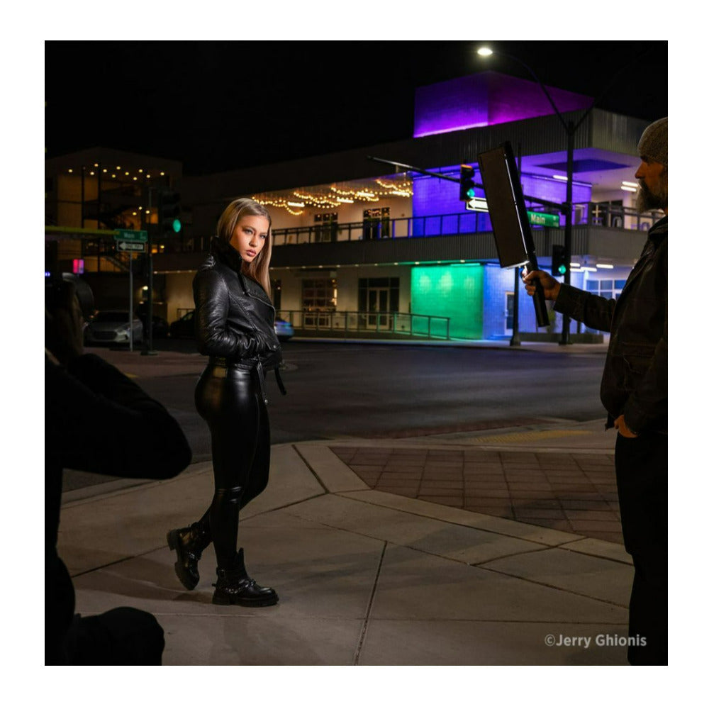 Westcott Ice Light 3 Handheld Cordless Removable Design Battery Grip with USB-C Trickle Charging