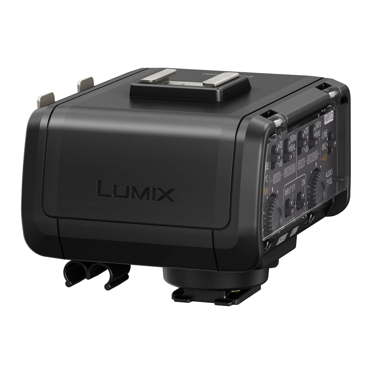 Panasonic LUMIX DMW-XLR1 Professional XLR Audio Video Microphone Adapter (Black, Refurbished)