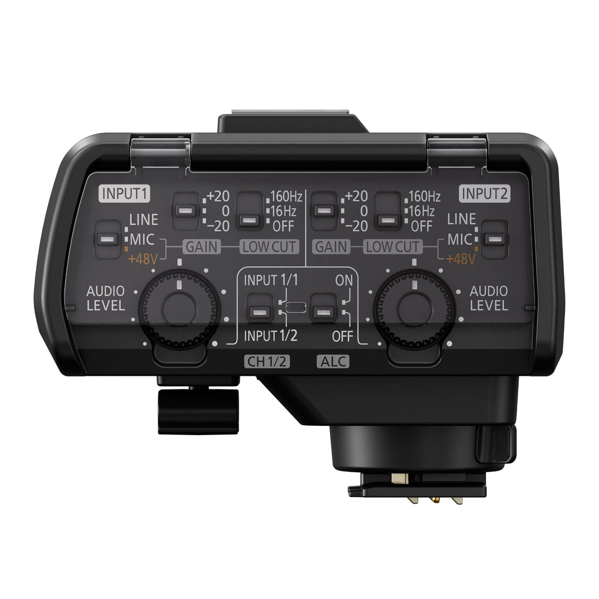 Panasonic LUMIX DMW-XLR1 Professional XLR Audio Video Microphone Adapter (Black, Refurbished)