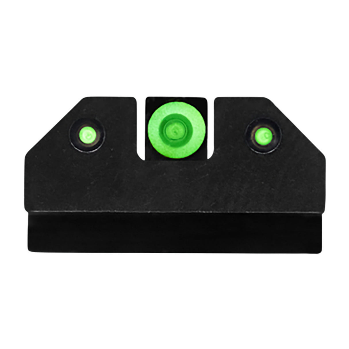 XS Sights R3D Tritium Night Sights with Photoluminescent Glow Dot for Canik TP9 (Green)