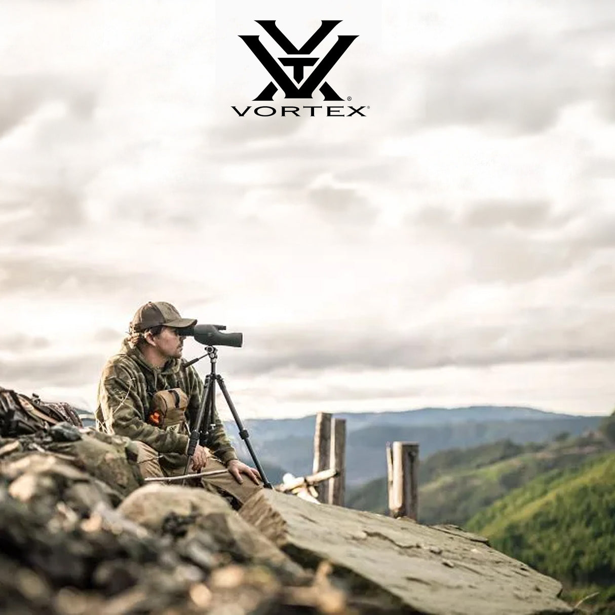 Vortex Viper HD 11 to 33 x 50mm Straight Spotting Scope with Lightweight Design with Tripod Bundle
