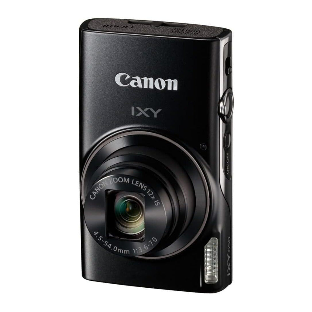Canon PowerShot IXY 650 20.2MP Point and Shoot Digital Camera with 12x Zoom and 3-Inch LCD (Black)