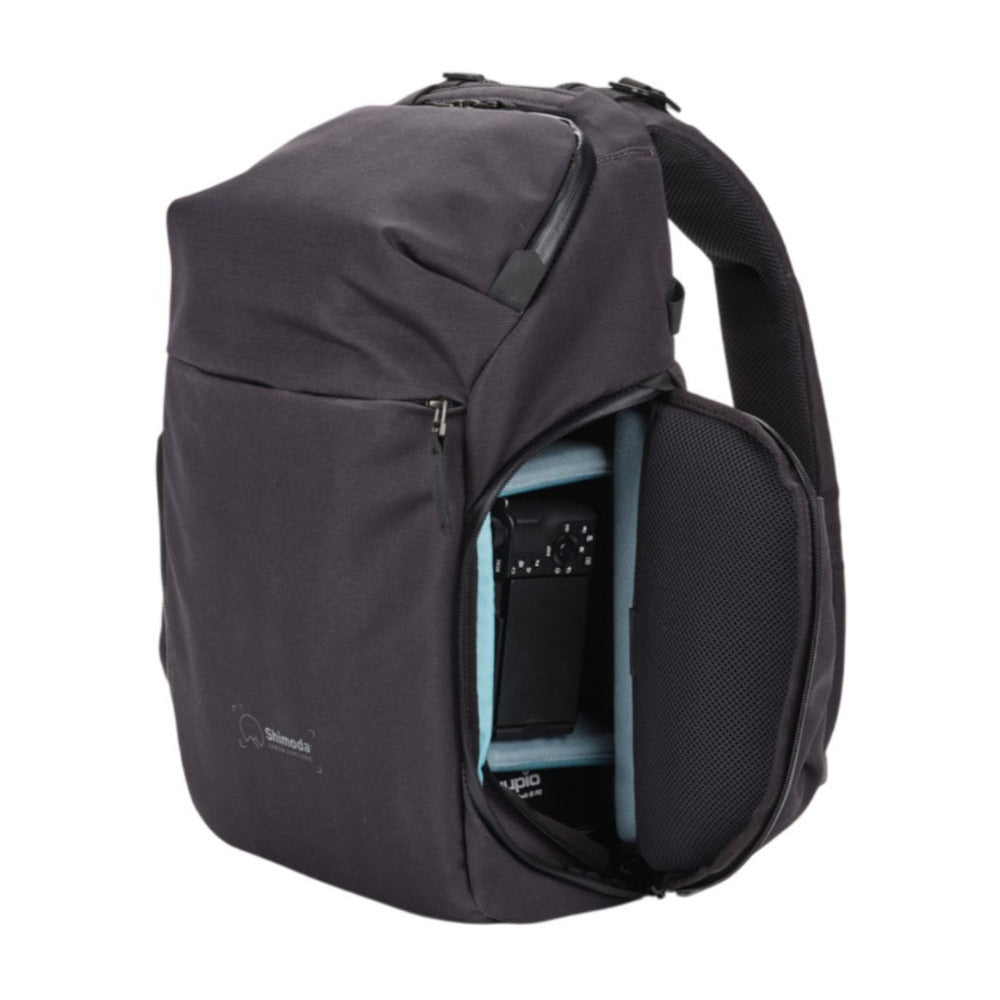 Shimoda Designs Urban Explore 20 Backpack with Cordura Shell and AirTag Pocket (Anthracite, 20L)