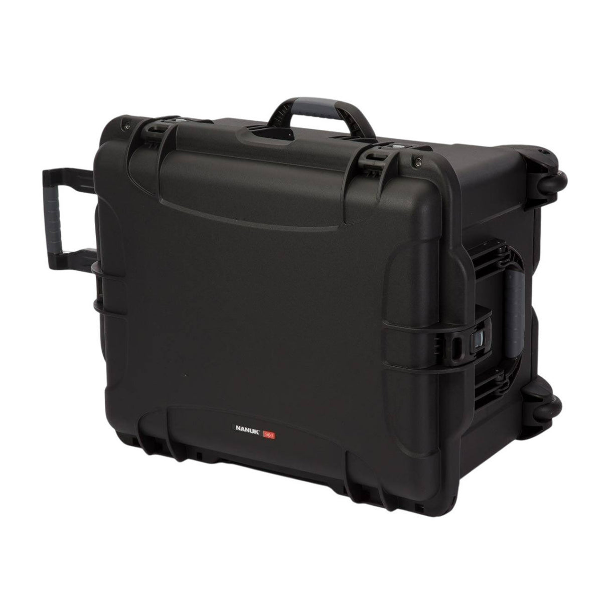 NANUK 960 Water-Resistant Wheeled Case with Soft-Grip Handles and Polyurethane Wheels (Black, 79 L)