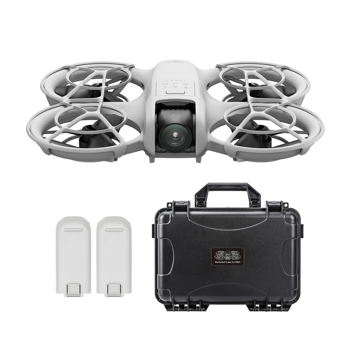 DJI Neo Palm Sized Lightweight Drone with an Extra Intelligent Flight Battery and Hard Case