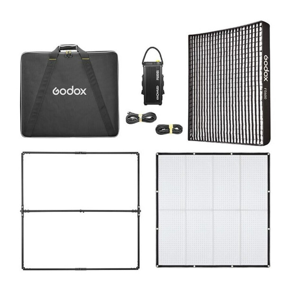 Godox KNOWLED F600Bi Waterproof Flexible Bi-Color LED Panel with Foldable Design (4 x 4-Feet)