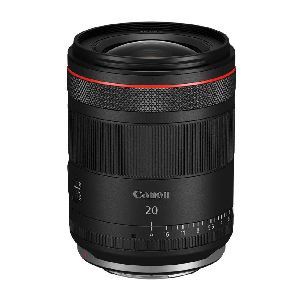Canon RF20mm F1.4 L VCM Hybrid Lens with 11-Blade Aperture and Durable Design (Black, Canon RF)