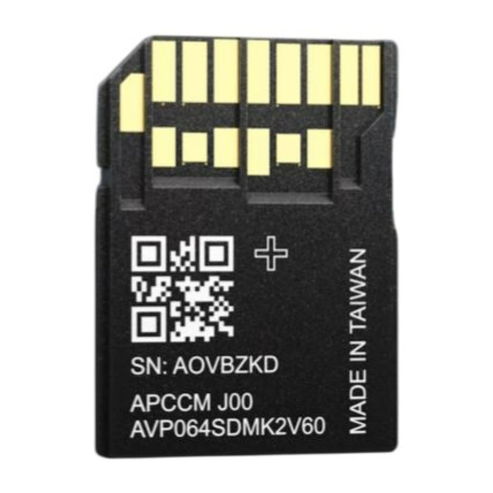 Angelbird AV Pro SD V60 SDXC UHS-II Memory Card with Stable Stream Technology (64GB, Black)