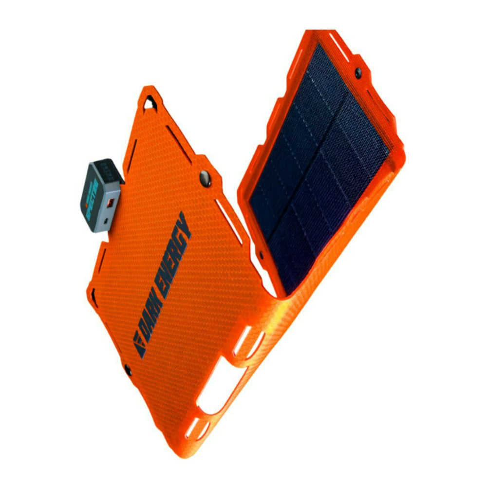 Dark Energy Spectre 18W Orange Solar Panel with Foldable Design Bundle