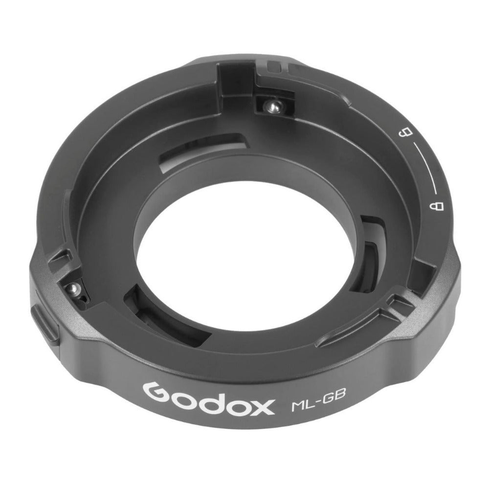 Godox Bowens Mount ML-GB Adapter for ML Light Series (Black)