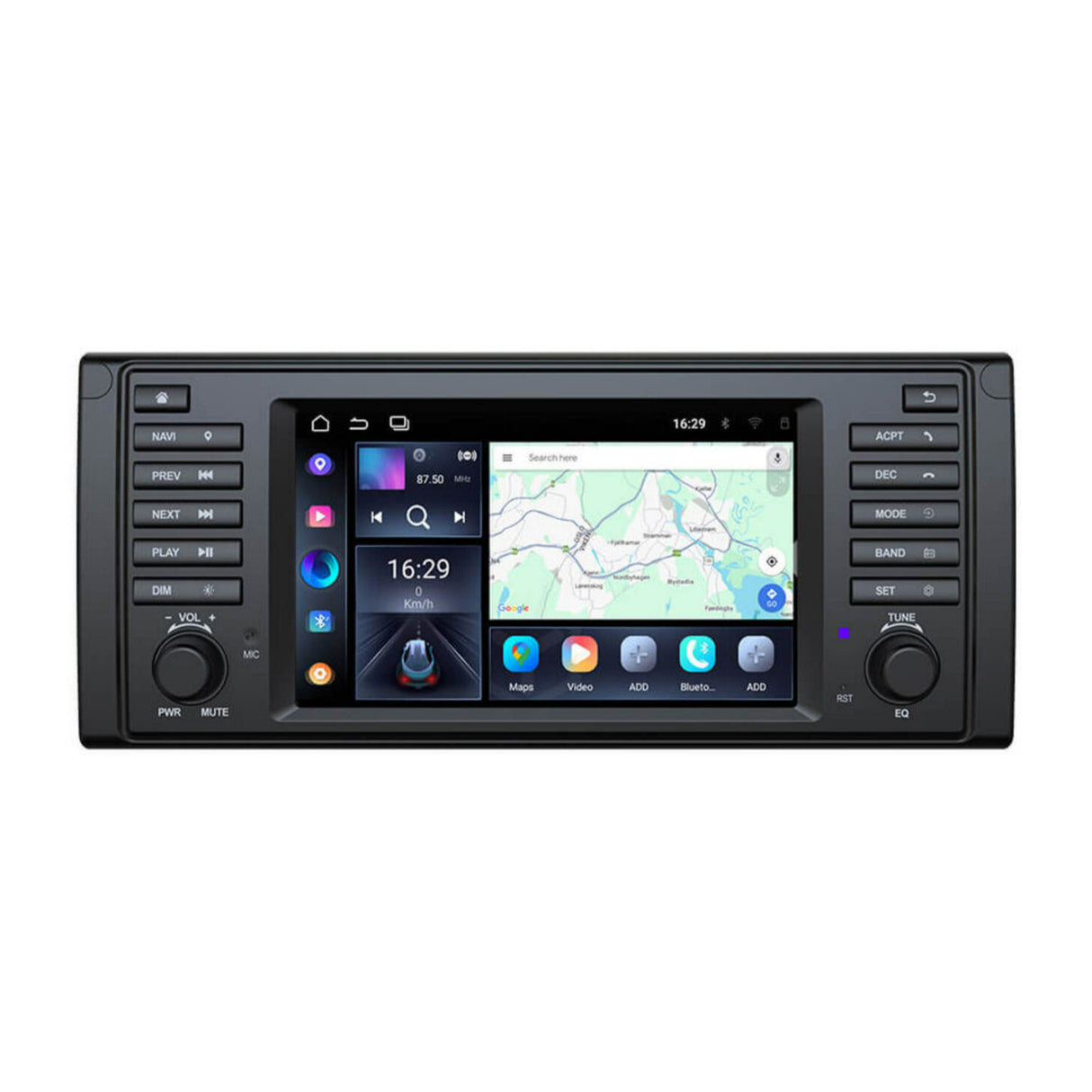 Eonon E39 Android 13 Wireless Apple CarPlay and Android Auto Car Stereo with 2GB RAM and 32GB ROM