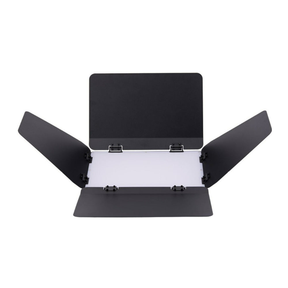 amaran Pano 120c Barn Doors for Pano 120c Panel Light with 4-Leaf Design and Portable Size (Black)