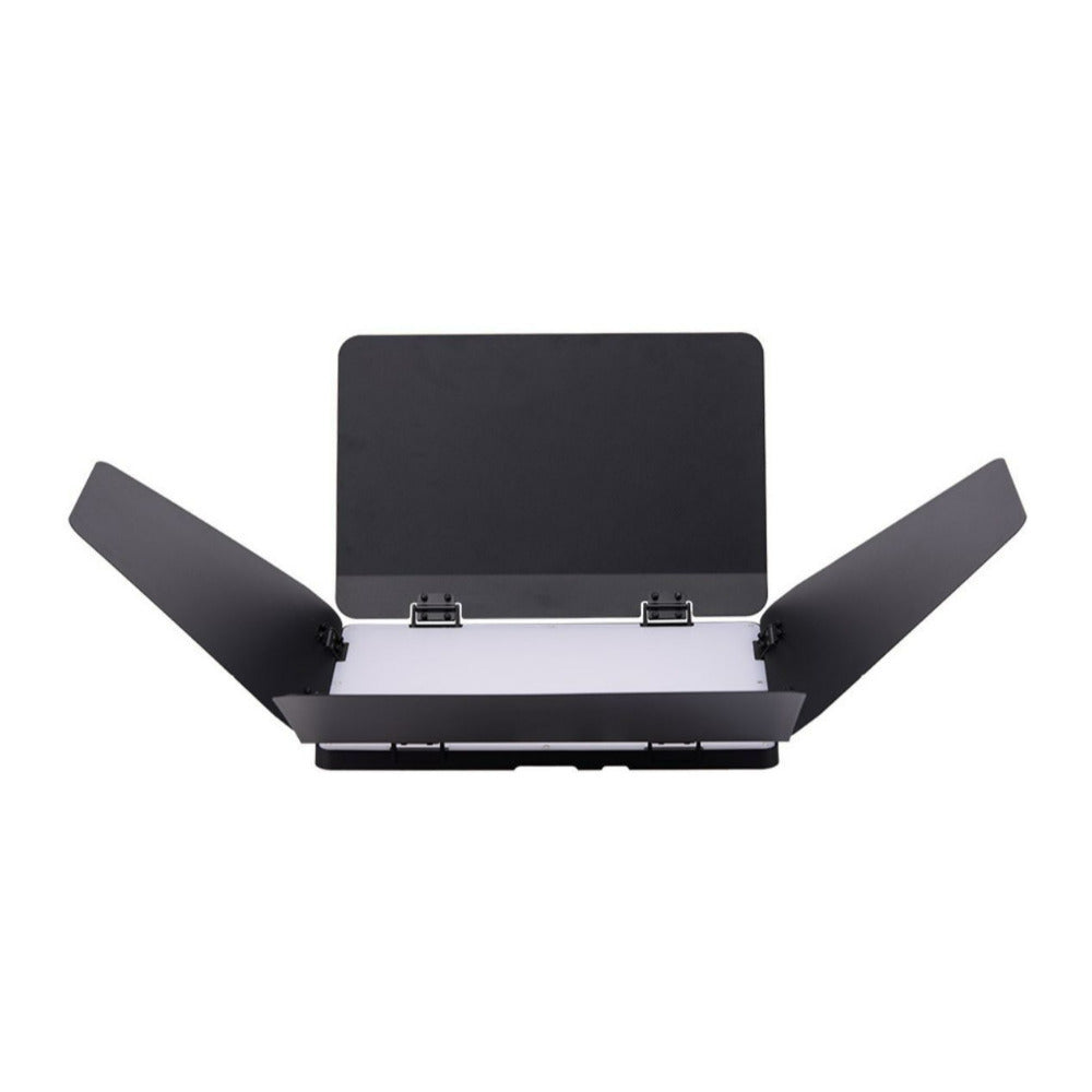 amaran Pano 120c Barn Doors for Pano 120c Panel Light with 4-Leaf Design and Portable Size (Black)