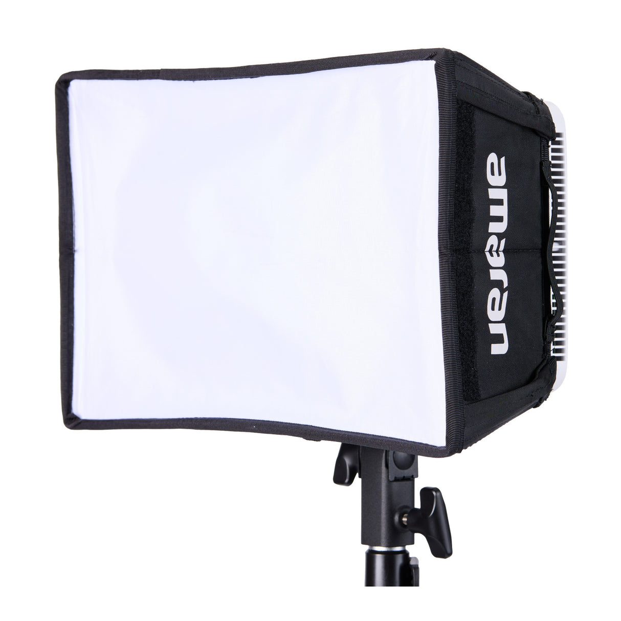 amaran Pano 60c Compact 60W Output RGBWW Full Color Panel Light All-In-One Creator Kit (Charcoal)