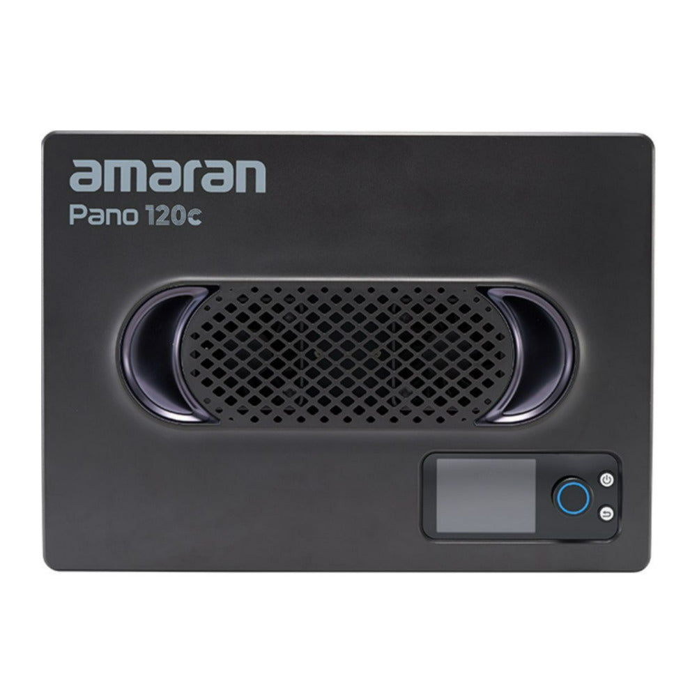 amaran Pano 120c Compact 120W Output RGBWW Full Color Panel Light All-In-One Creator Kit (Charcoal)