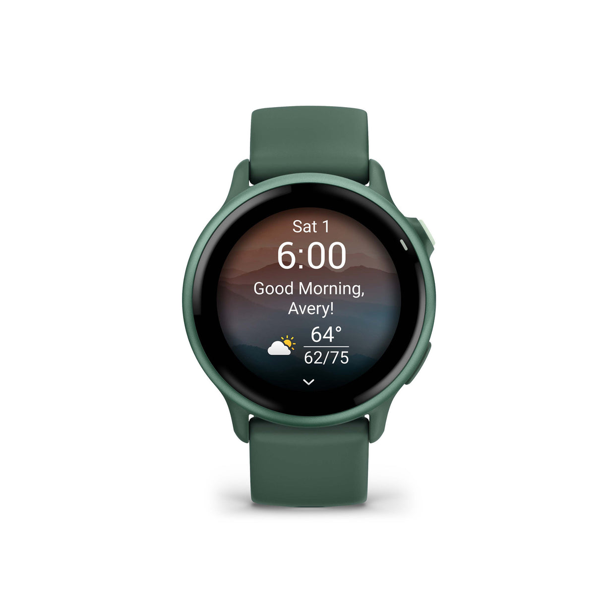 Garmin vivoactive 6 GPS Smartwatch (Metallic Jasper Green with Jasper Green Band)