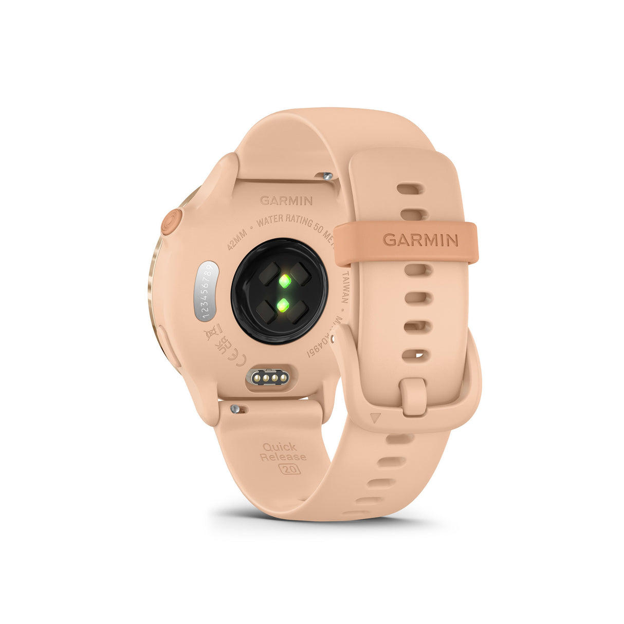 Garmin vivoactive 6 GPS Smartwatch (Metallic Pink Dawn with Pink Dawn Band)