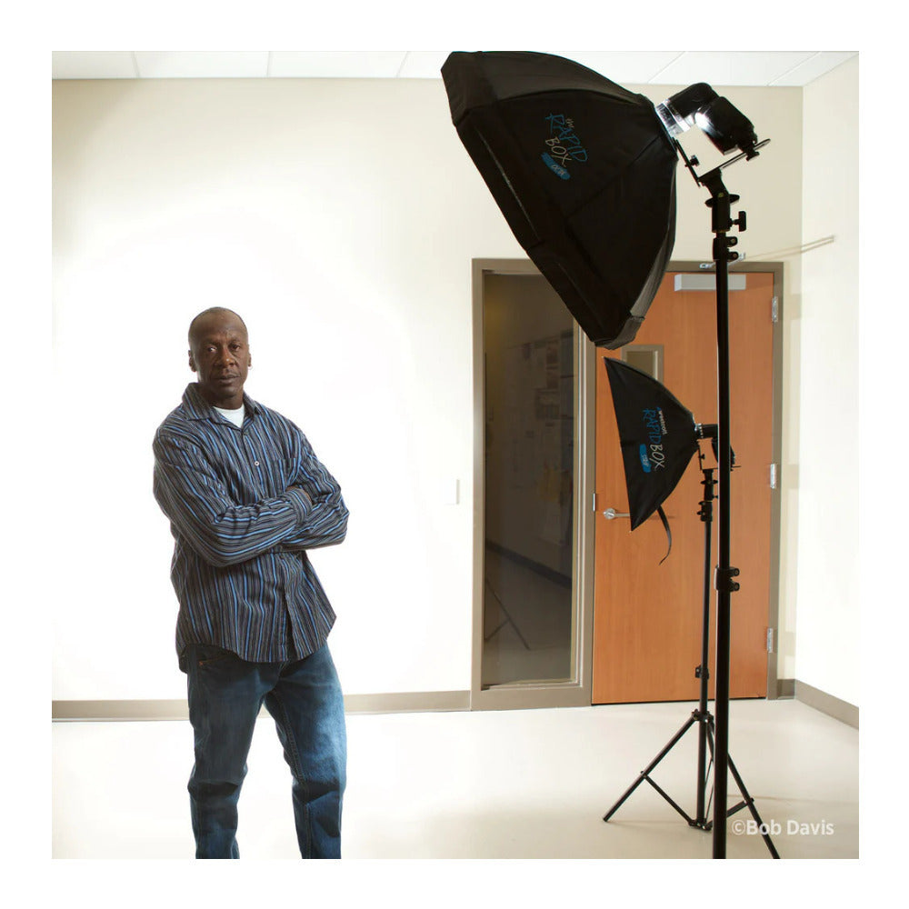 Westcott 40-Degree Egg Crate Grid for Photographers and Filmmakers with Touch Fastener (Black)