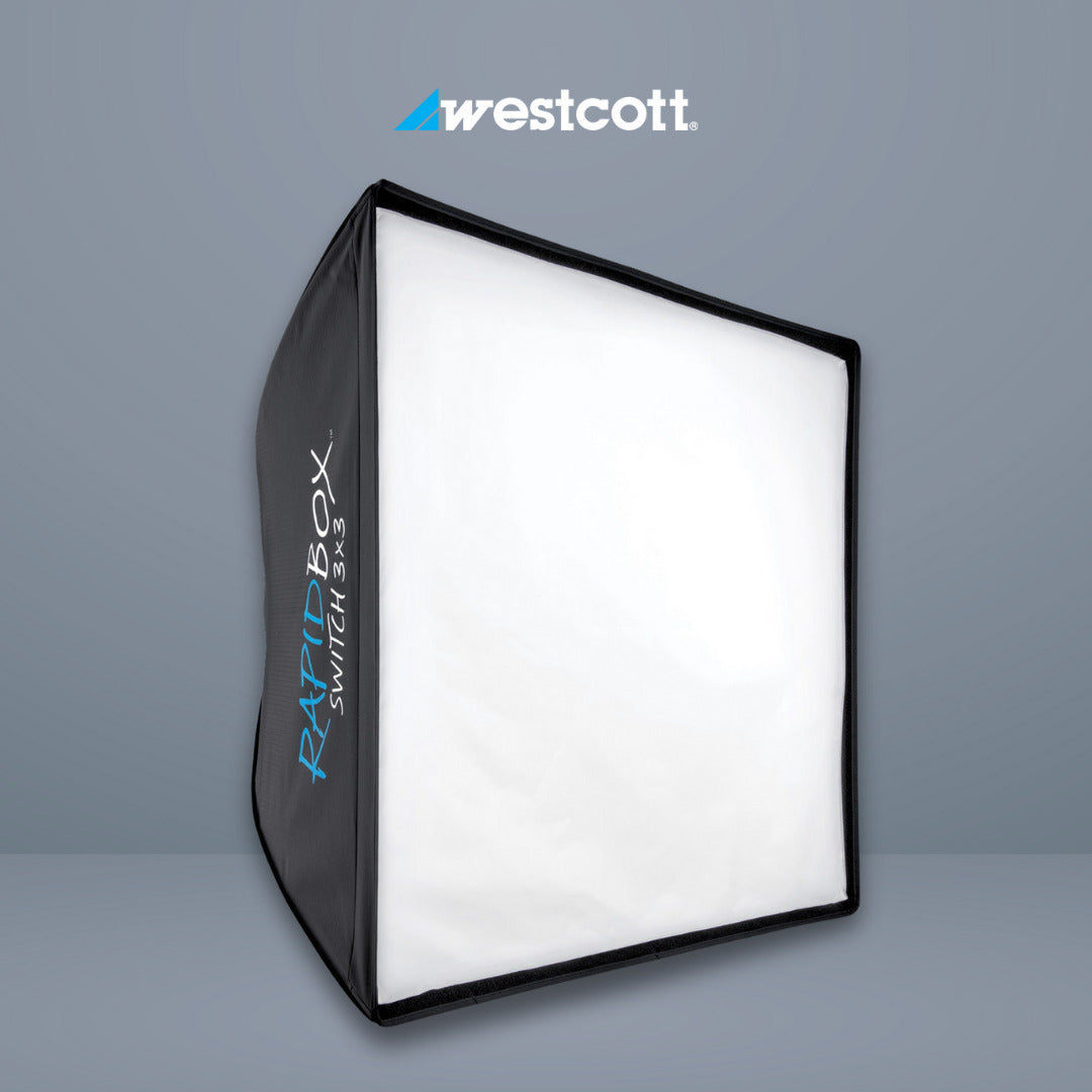 Westcott Rapid Box Collapsible Switch Modifier Softbox with Carry Case and Pro Light Mods Bundle