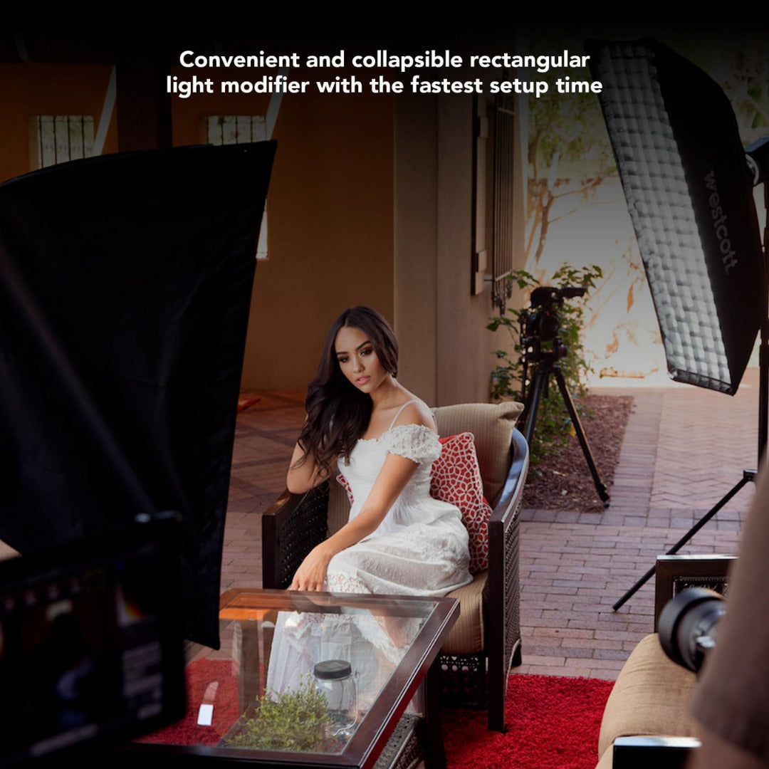 Westcott Rapid Box Collapsible Switch Modifier Softbox with Carry Case and Pro Light Mods Bundle